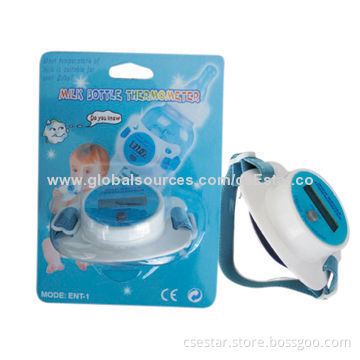 Digital Milk Bottle Thermometer with Safe Operating, Easy Readable Display, Kind Care